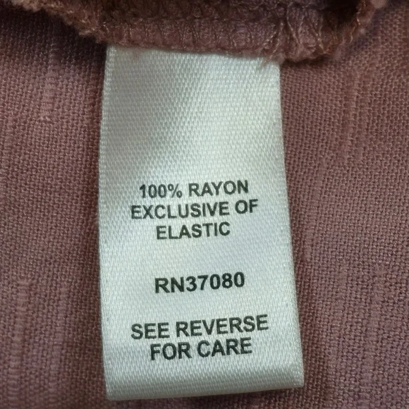 Cato Boho Peasant Top L Pink Tiered Tassel Ruffle Sleeve Cottagecore Festival - Picture 8 of 10